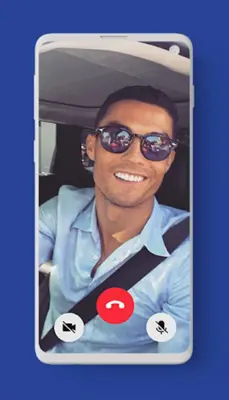 Cristiano Ronaldo Video Call android App screenshot 0